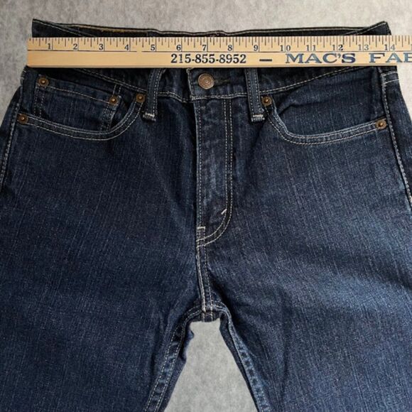 Levis 511 Mens Jeans Blue Slim Straight Stretch Denim Size 28x30 (tag 31) - Picture 10 of 13
